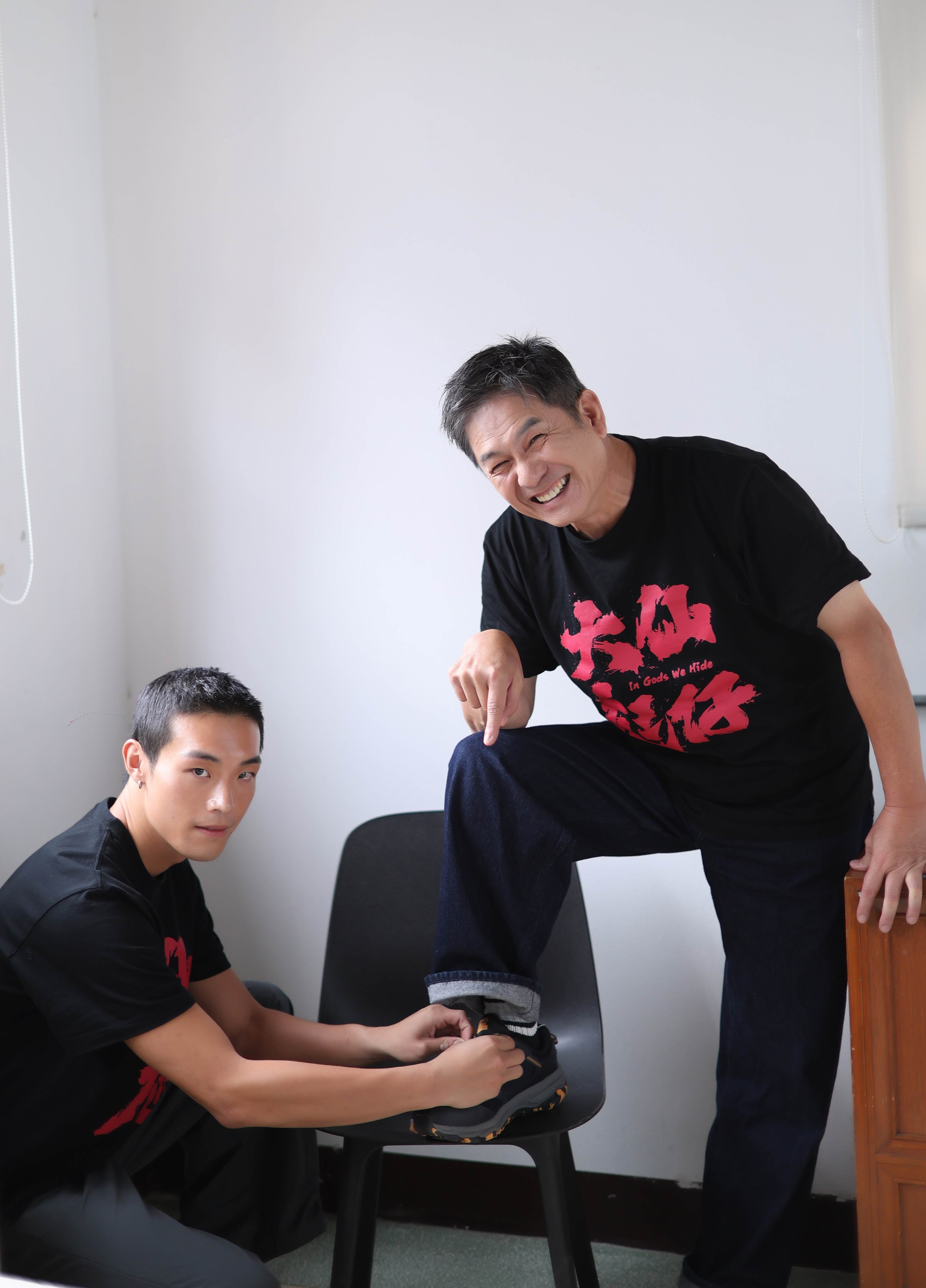 洪都拉斯與牧森成為忘年之交。（圖／東森娛樂）