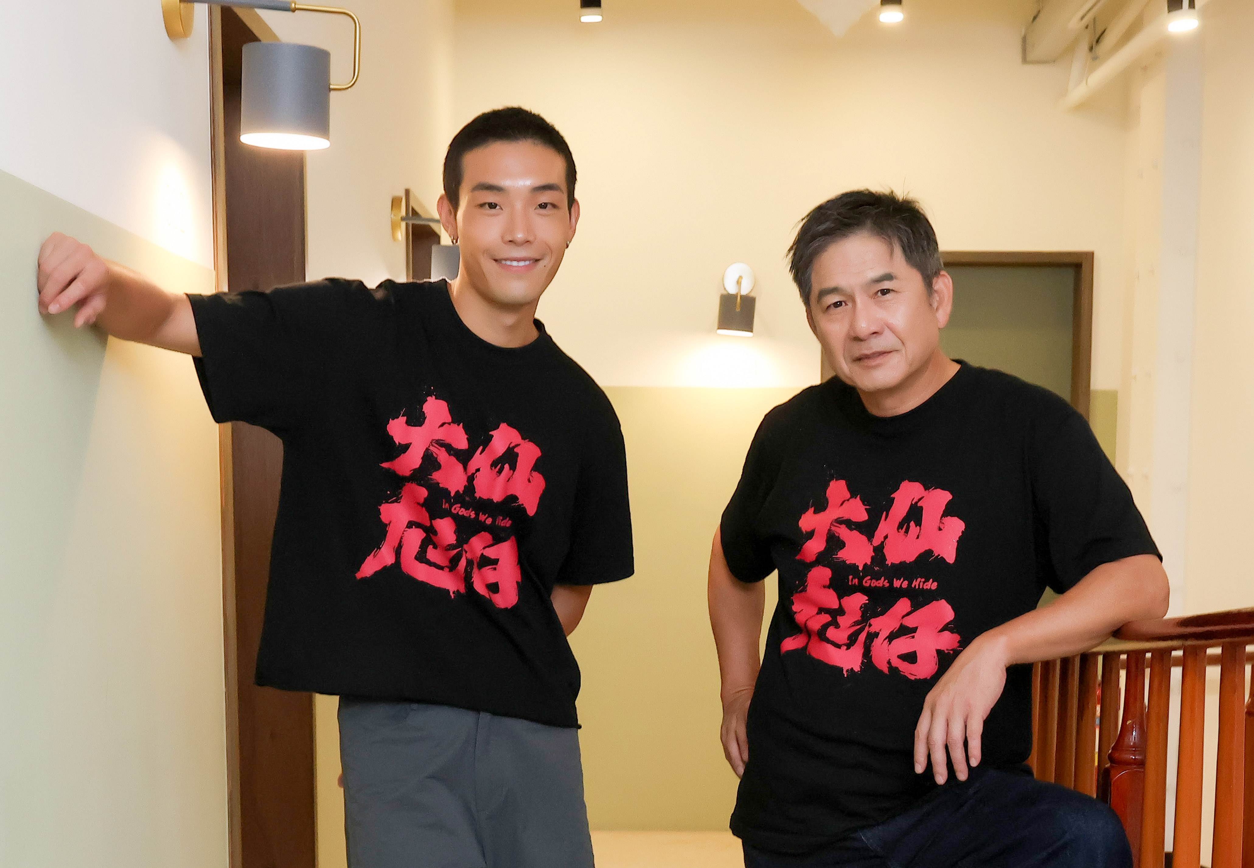 牧森、洪都拉斯在電影《大仙尪仔》中有許多暖心互動。（圖／東森娛樂）