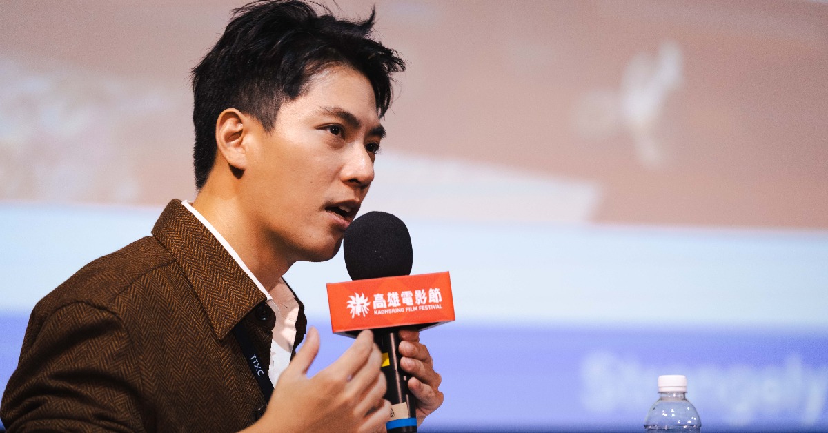 以「火種觀察團」身分參與選片指南的林子閎，帶來不同於策展團隊的觀影視角。（圖／高雄電影節）