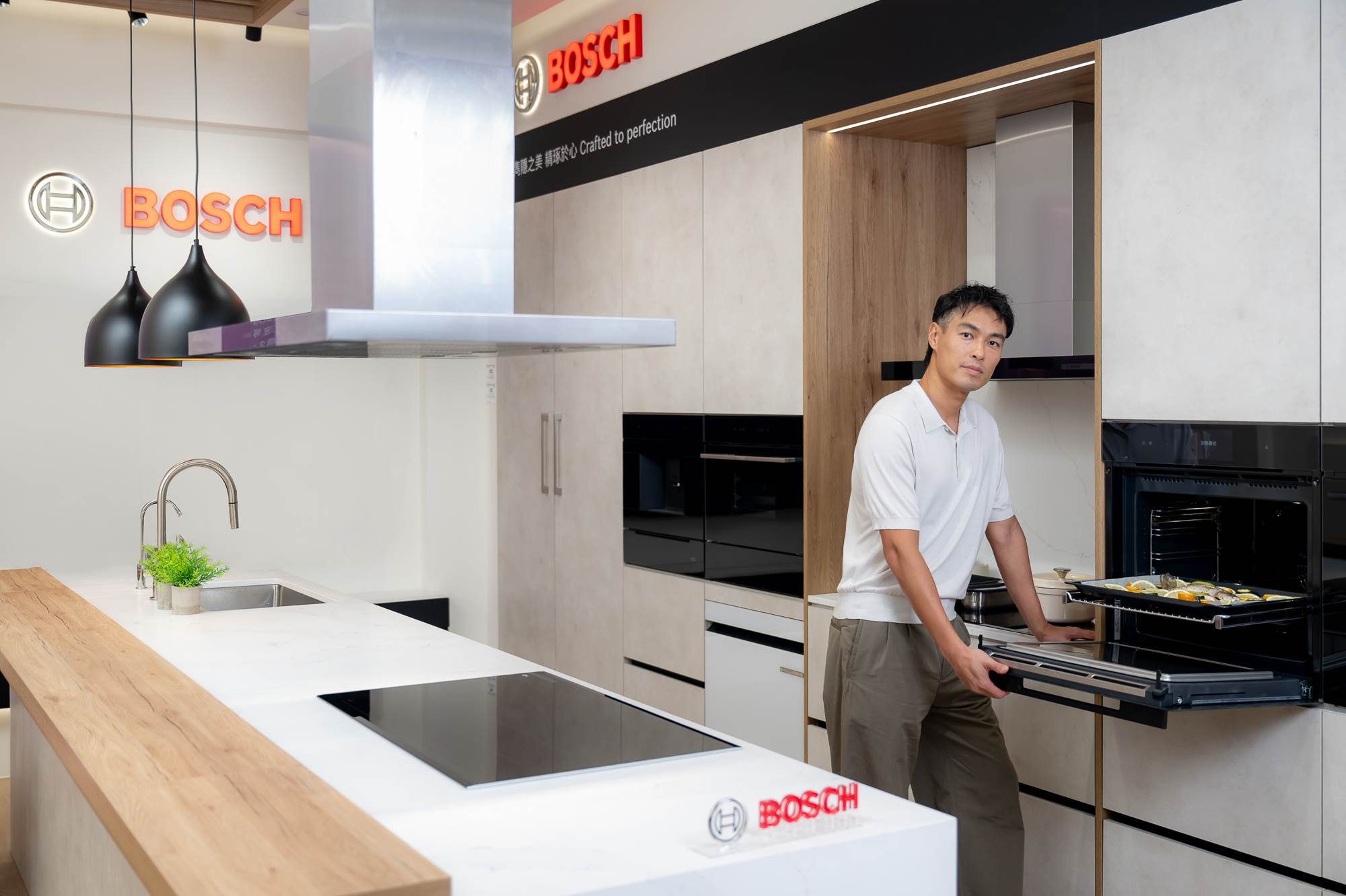 楊祐寧分享入圍金鐘感想。（圖／BOSCH）