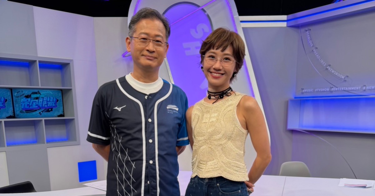 遠雄巨蛋公司總經理李柏熹近日登上Lulu節目。（圖／三立提供）