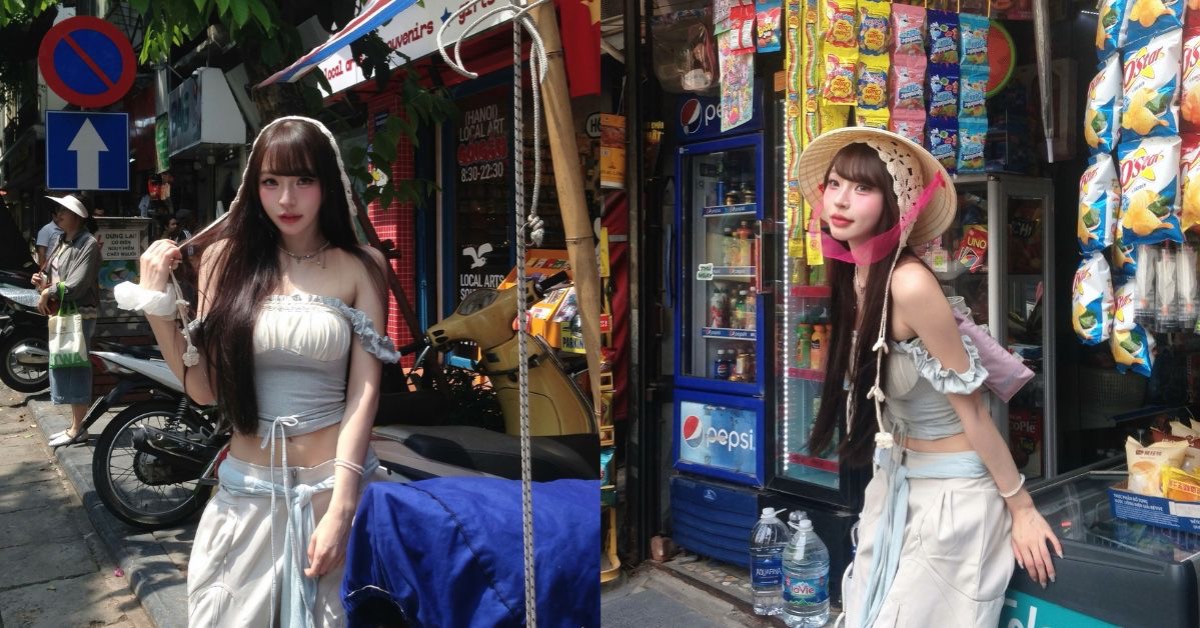 林襄分享私下越南旅遊照片。（圖／翻攝自IG@95_mizuki）