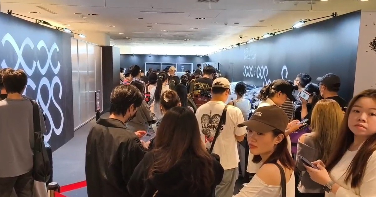 BIGBANG出道20周年舉辦快閃店，吸引大批歌迷到場。（圖／東森新聞）