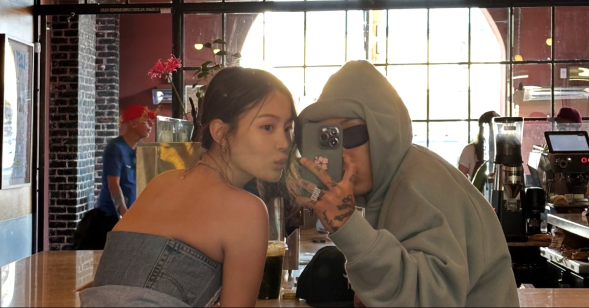 Dok2今年3月大方認愛歌手女友李遐怡。（圖／翻攝自Dok2 IG）