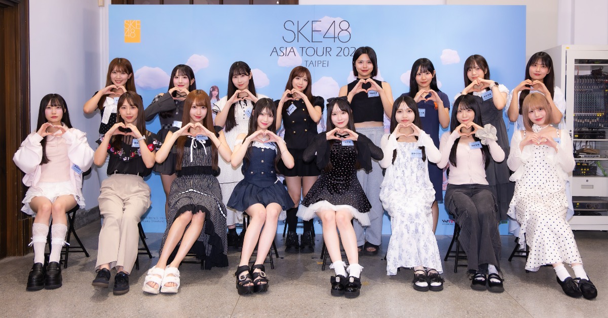 日本女團SKE48來台演出前受訪。（圖／COME ON JKSSP提供）