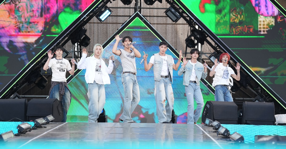 P1Harmony登上KRAZY Music Festival Taipei演出。（圖／讀者提供）