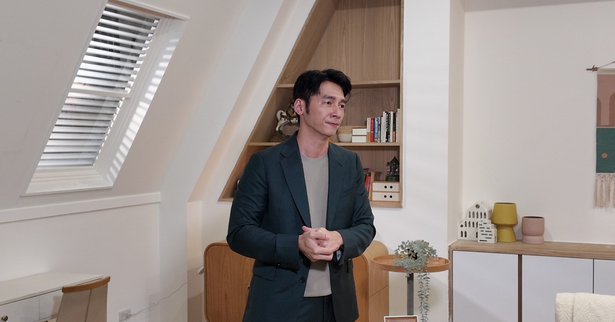 温昇豪憑藉《廚師的迫降：客家廚房2》再度闖進金鐘。（圖／三立提供）