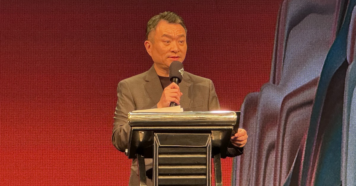 金馬執委會執行長聞天祥，揭曉入圍名單評審內幕。（圖／東森娛樂）