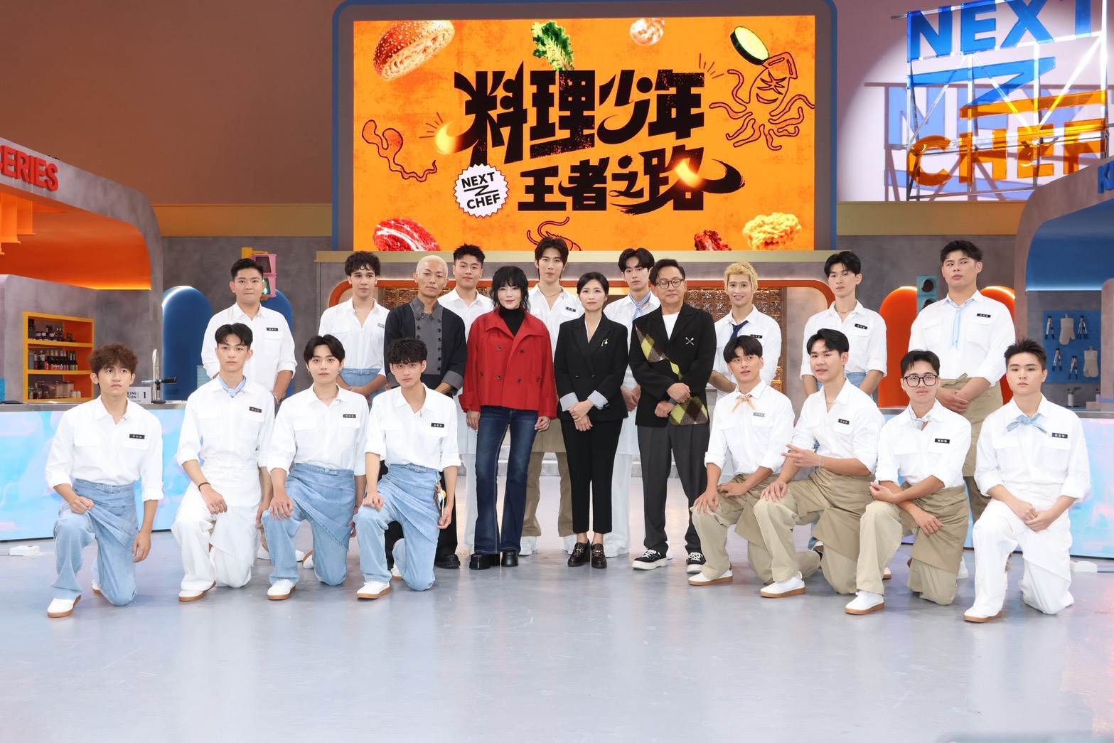 《料理少年王者之路》今舉行開錄探班記者會。（圖／東森娛樂）