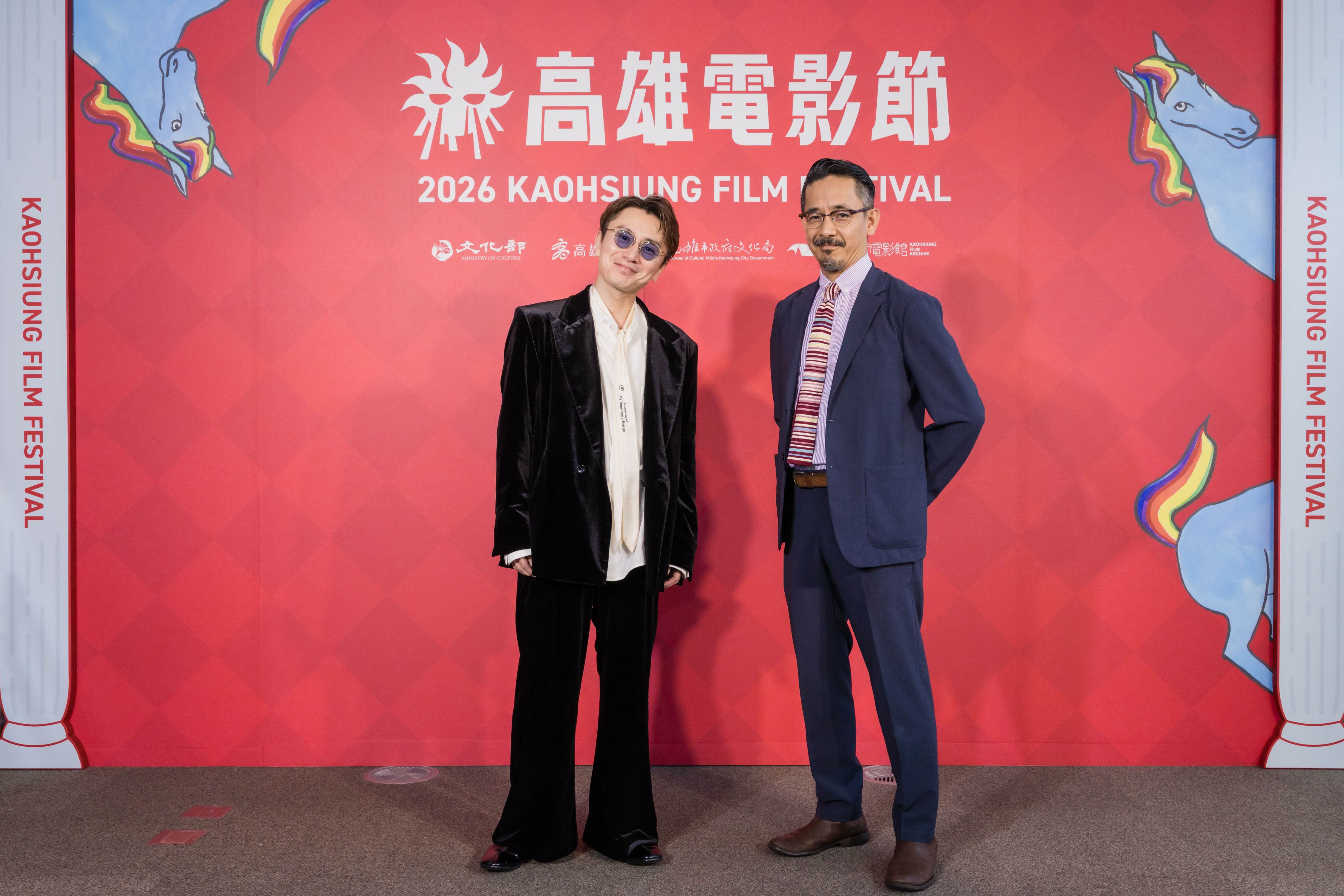 高雄電影節正式開幕，《平行與垂直》導演小林聖太郎分享安田章大、Non選角幕後。（圖／高雄電影節）