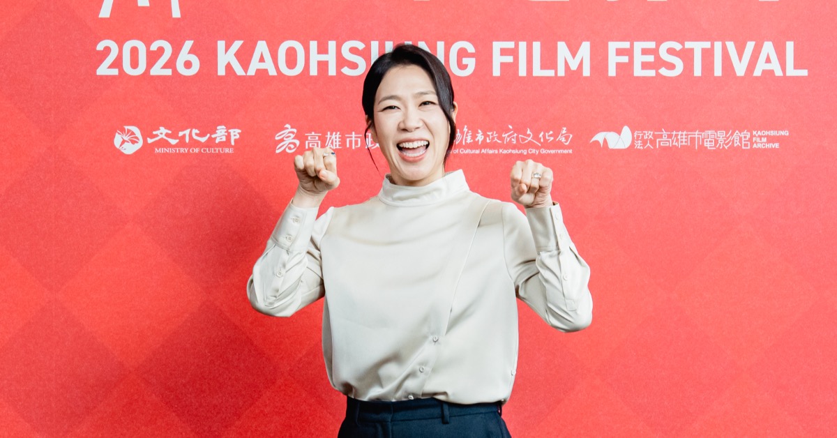 韓星廉惠蘭來台宣傳電影《我的名字是…》。（圖／高雄電影節）