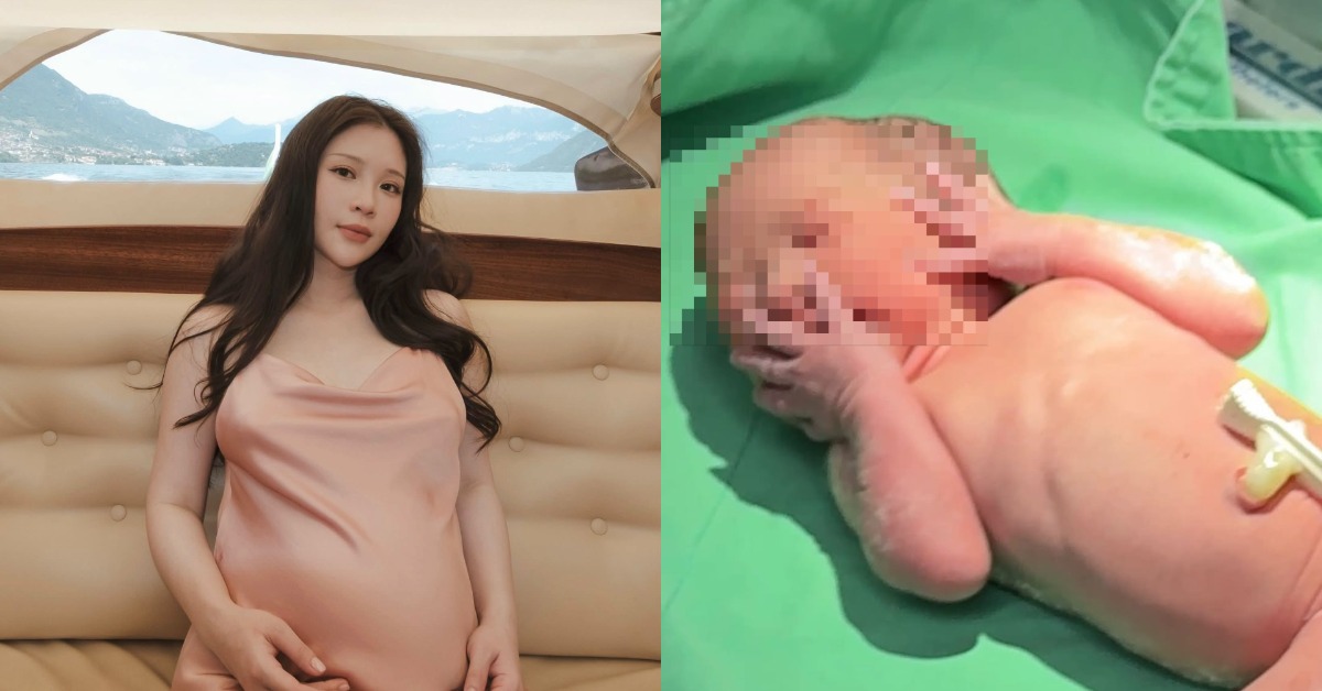 快訊／「雞排妹」鄭家純國慶生了！喜迎雙胞胎女兒嗨喊：十全十美