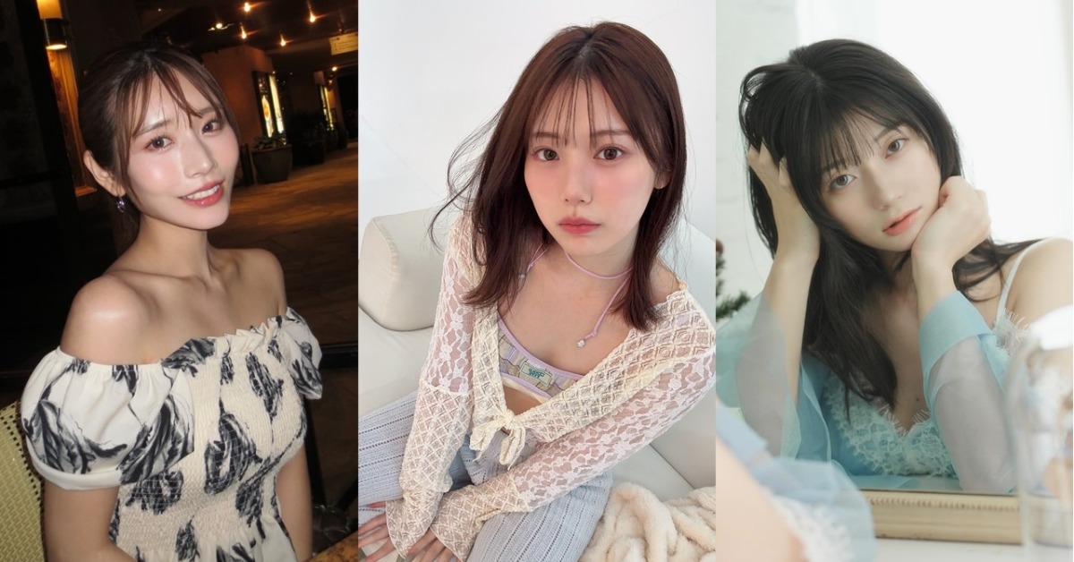 日本成人影音平台FANZA舉辦女優「9大神顏」票選活動。（圖／翻攝自IG@saika_kawakita__official、ishikawa._.mio、setokanna_）