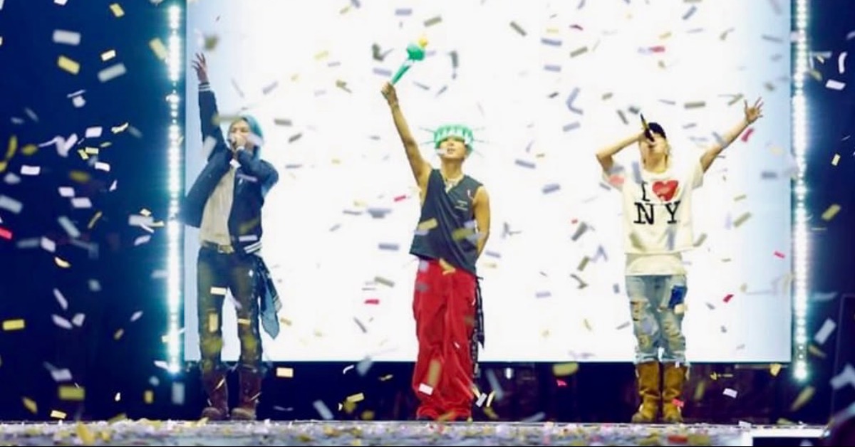 BIGBANG昨日結束台北大巨蛋3場演出。（圖／翻攝自GD IG）