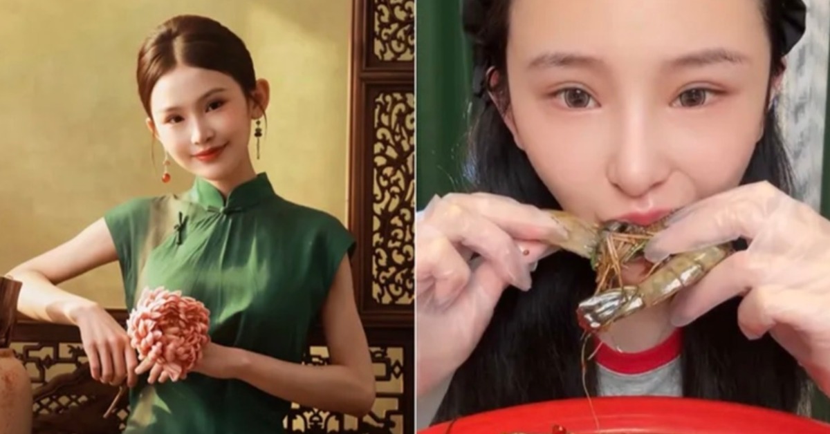 吃播網紅「幹飯瑩瑩」過世。（圖／翻攝自微博）