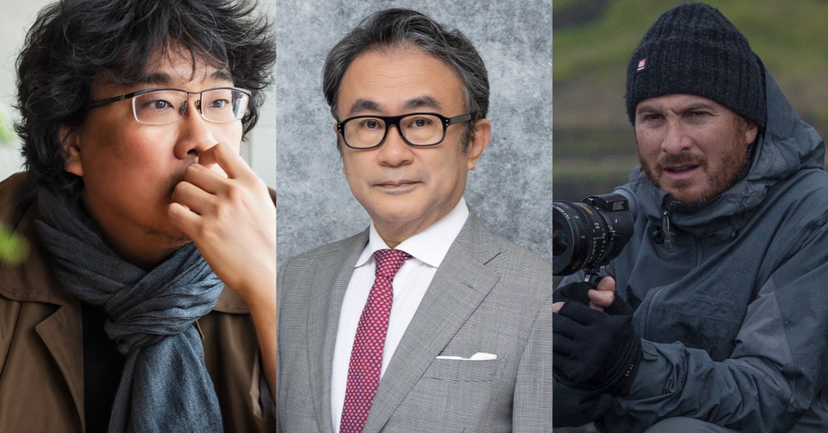 奉俊昊、三谷幸喜、戴倫艾洛諾夫斯基將齊聚金馬。（圖／金馬執委會）