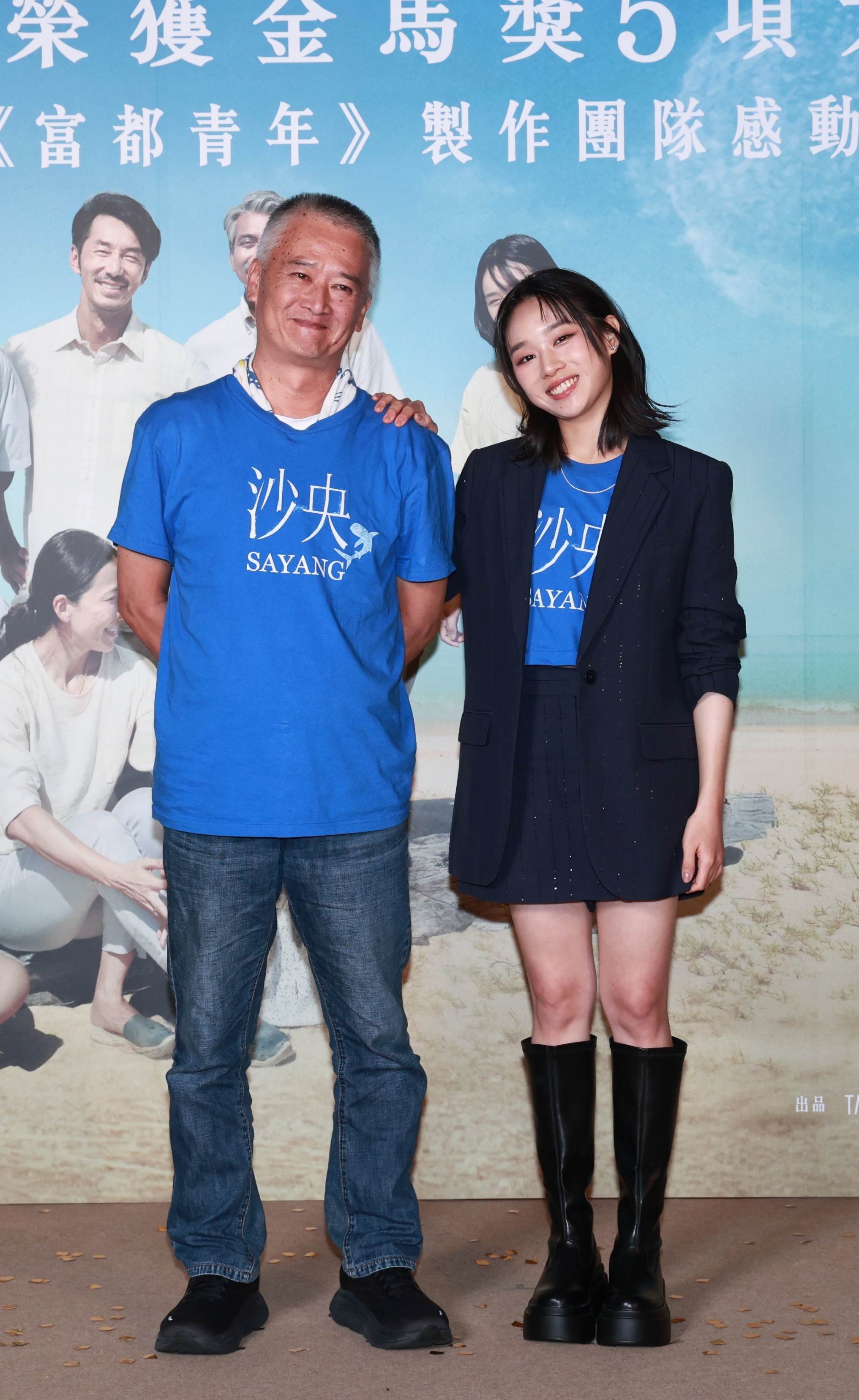 湯湘竹、湯詠絮出席首映會。（圖／甲上娛樂）