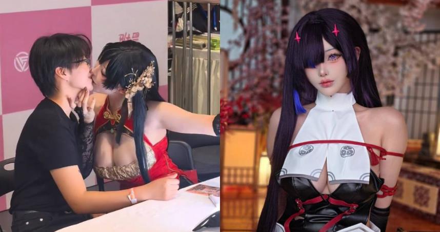 南韓正妹Coser「嘴對嘴親粉絲」 本人親揭原因