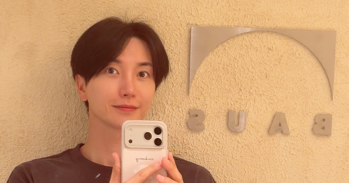 連續兩年入圍主持人獎的韓團SUPER JUNIOR隊長利特，原本要來台出席頒獎典禮，班機卻因颱風取消。（圖／翻攝自利特IG）