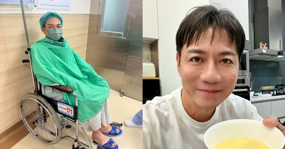 陳隨意分享術後狀況。（圖／翻攝自陳隨意臉書）