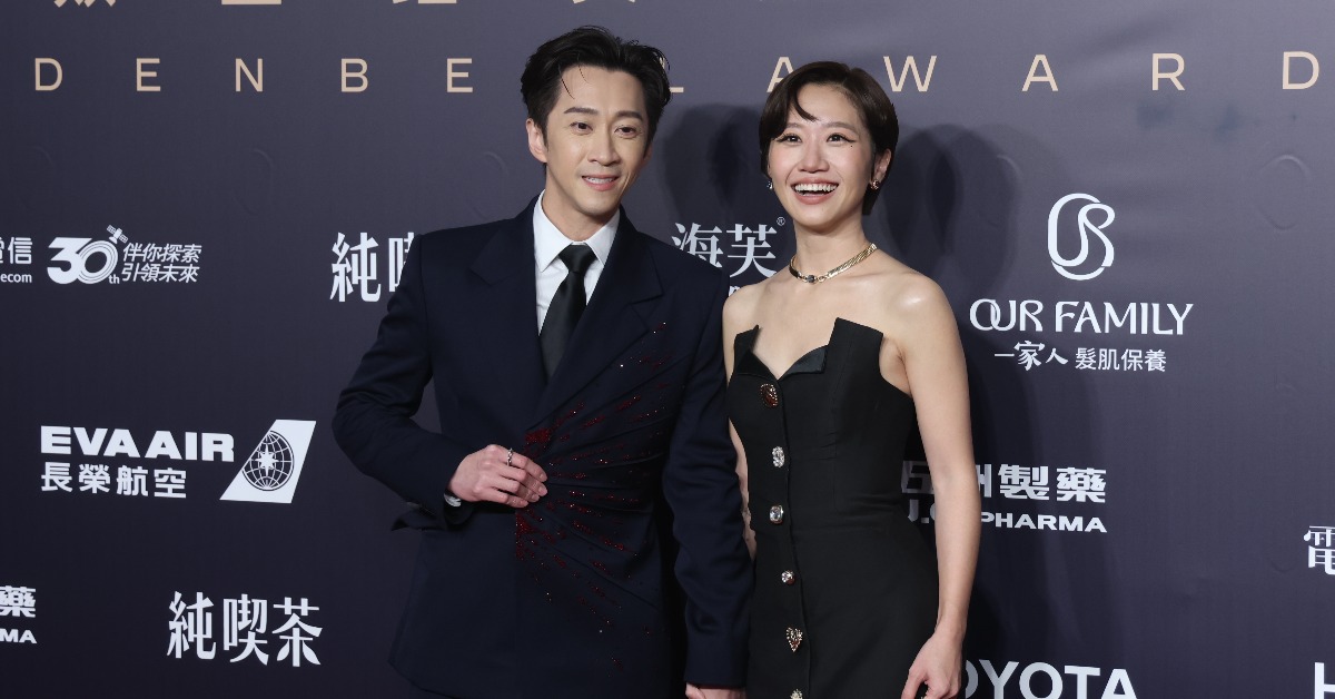 金鐘61／陳漢典、Lulu十指緊扣走紅毯！她甜送愛的鼓勵：一定會主持很好