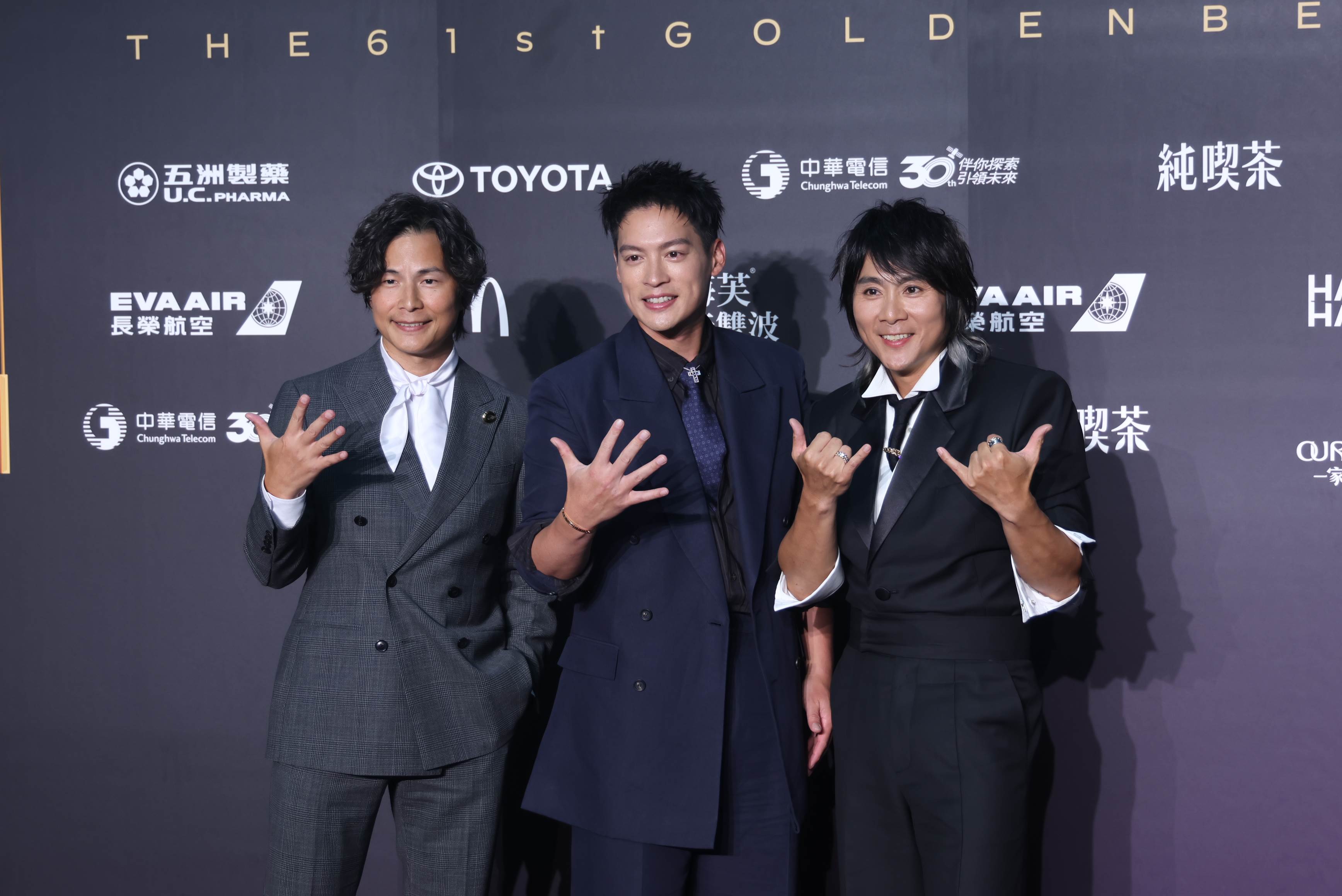 5566孫協志、許孟哲、王仁甫。（圖／東森娛樂）