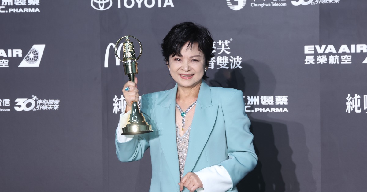 楊貴媚三度封后。（圖／東森娛樂）