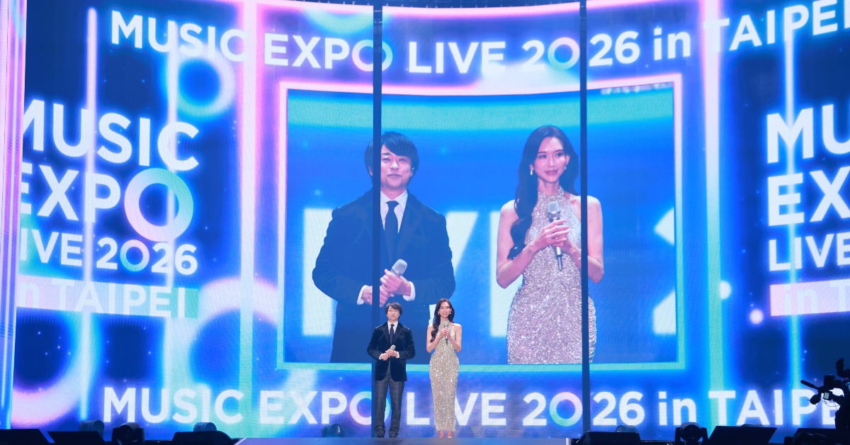 櫻井翔、林志玲驚喜在小巨蛋同台。（圖／MUSIC EXPO LIVE 2026實行委員會提供）